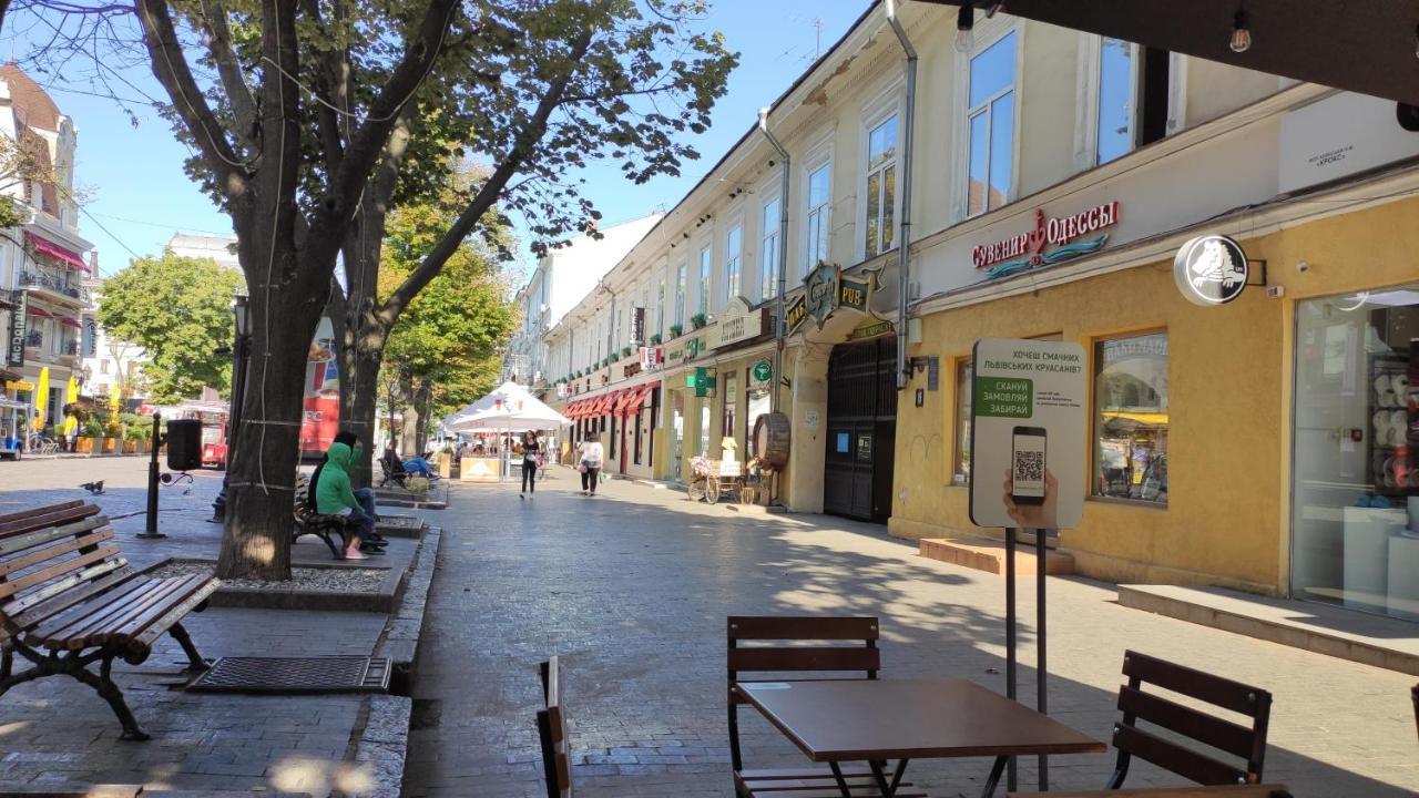 Квартира На Дерибасовcкой أوديسا المظهر الخارجي الصورة